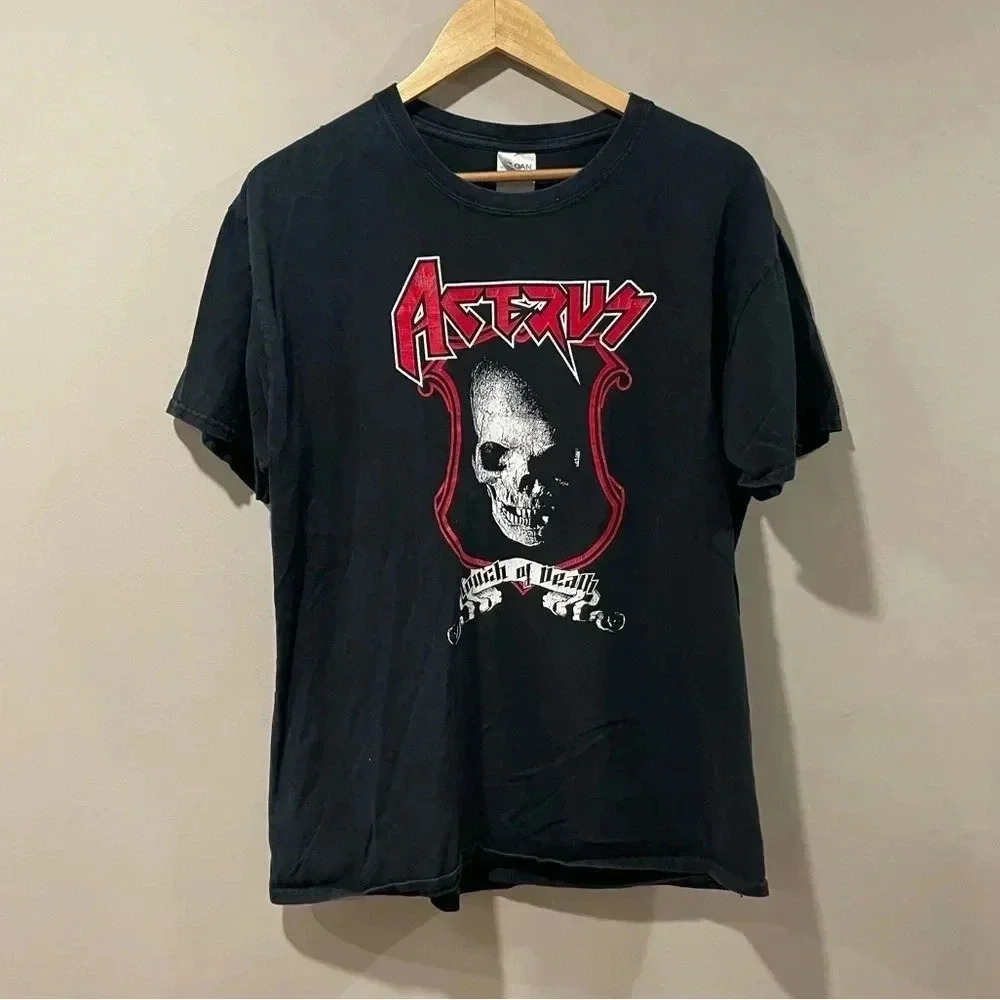 Acerus Touch of  Death Heavy Metal Band Concert T-Shirt